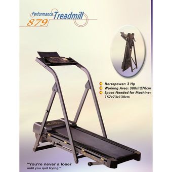 Health Organizer Motorised Treadmill 879