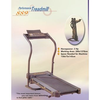 Health Organizer Motorised Treadmill 889