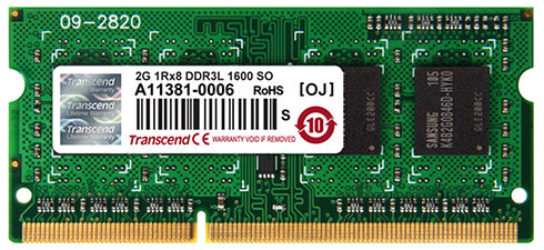 2 GB DDR3L 1600 SO DIMM
