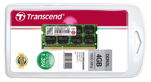 4 GB DDR3L 1600 SO DIMM