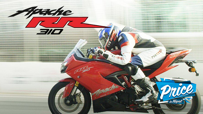 Tvs Apache Rr310 To Arrive By Dashain Apache-RR10-Nepal-Price