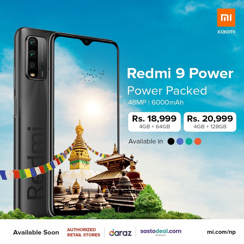 Redmi 9 Power Price In Nepal Redmi 9 Power Price in Nepal