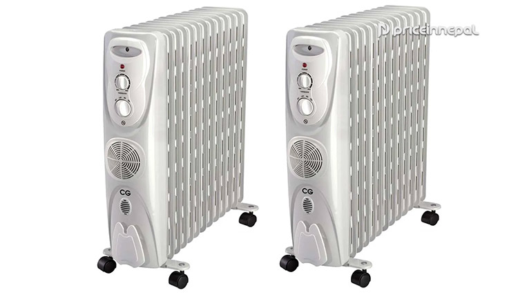 CG 13 Fin Oil Heater