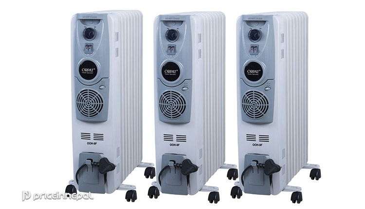 Orpat Oil Heaters Nepal