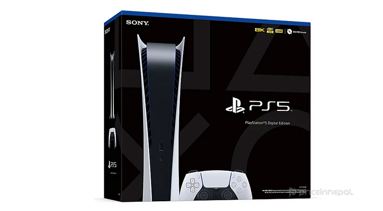 Sony Playstation 5 Digital Edition Price in Nepal