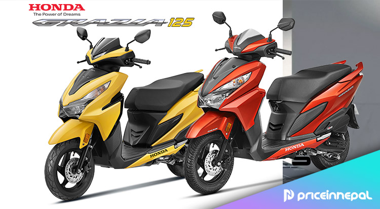 Honda Grazia Price in Nepal Honda Grazia Price in Nepal