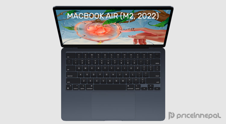 Apple Macbook Air M2 Price in Nepal