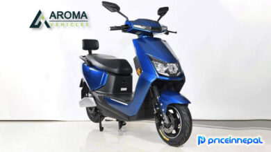 Aroma Electric Scooters Price in Nepal