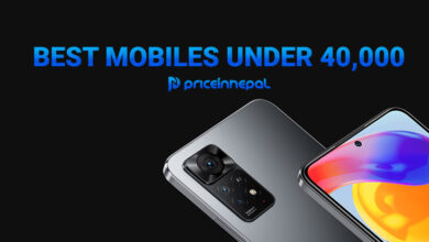 Best Mobile Phones Under 40000 Price in Nepal