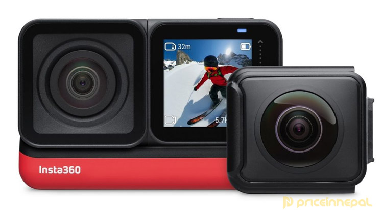 Insta360 Action Camera Price In Nepal Insta360 ONE R Twin Edition