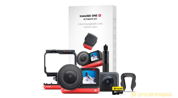 Insta360 Action Camera Price In Nepal Insta360 ONE R Ultimate Kit
