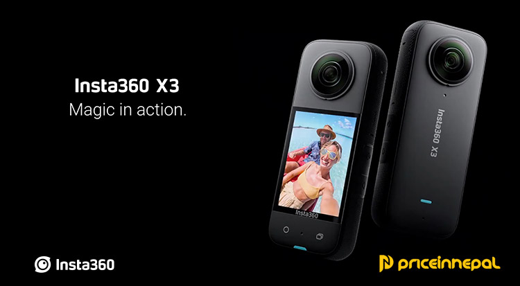 Insta360 Action Camera Price In Nepal Insta360 X3 Price in Nepal
