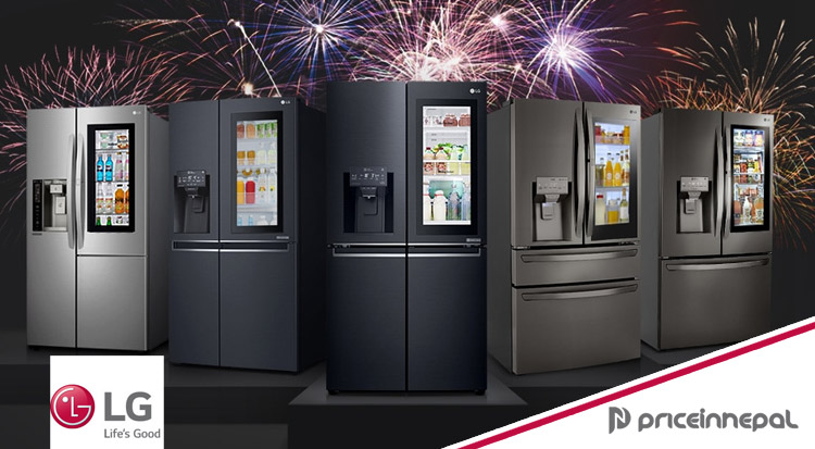 LG Side by Side Fridge Price in Nepal