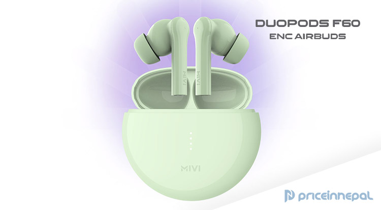 Mivi Duopods F60 ENC Price in Nepal