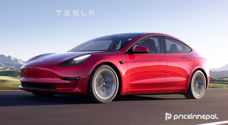 Tesla Model 3 Price In Nepal Tesla Model 3 in Nepal