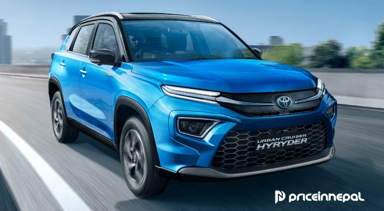 Toyota Hyryder Price Nepal